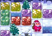 Игра Линии с Дедом Морозом - Онлайн игры Линии