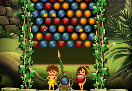 Игры шарики - Игра Стрелок в джунглях